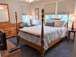 Upstairs Master Bedroom with King Bed at 11 Beachside Drive